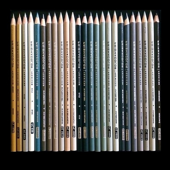 

KODE P74G Prismalor Premier Soft Core Colored Pencils GRAY SCALE Satuan Pensil Warna Basic Oil Based Artist