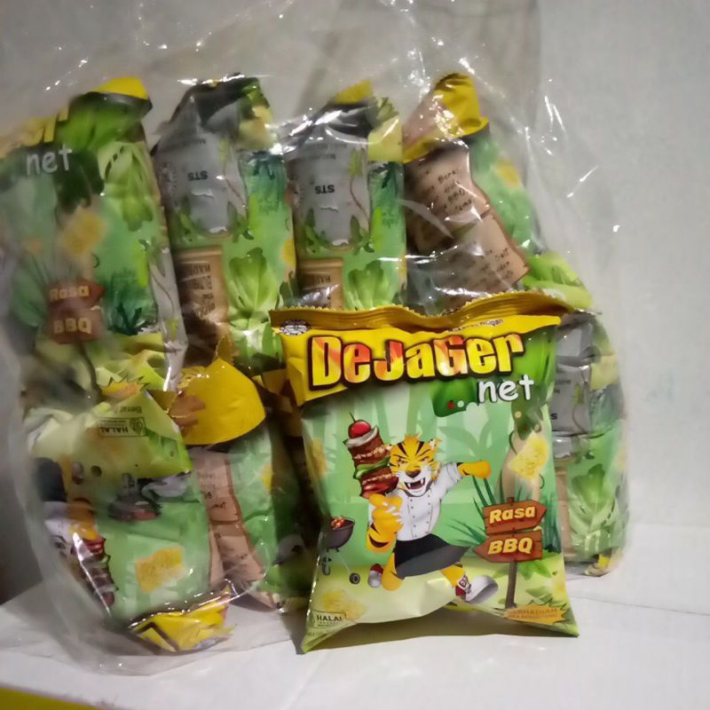 

DEJAGER Snack Viral Ciki Berhadiah 1 Pak Isi 10 Pcs Chiki De Jager Net Jajanan Anak Hadiah Ulang Tahun Berhadiah Besar