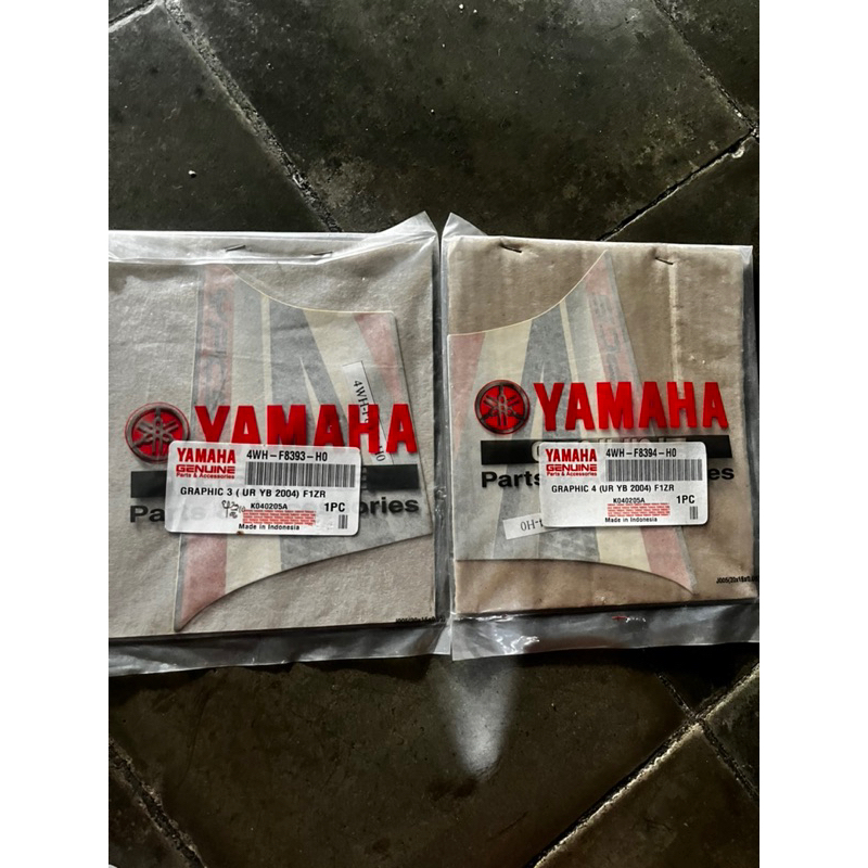 striping f1zr 2004 oranye original