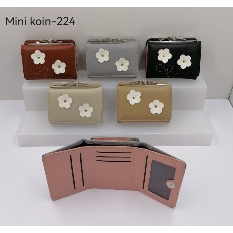 Dompet mini lipat wanita/dompet behel