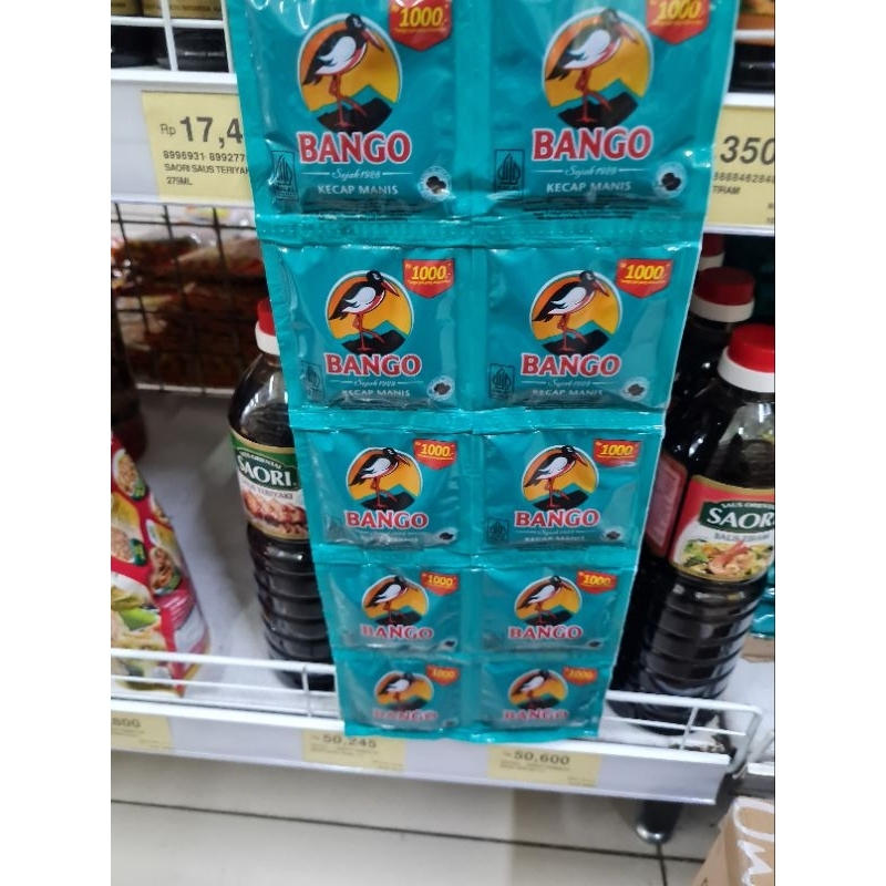 

Bango Kecap Manis 1000 6 pcs Delover 1.1