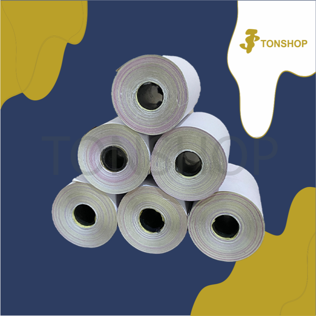 

1 SLOP - KERTAS STRUK KASIR NCR 75 X 60 MM - 3PLY - RANGKAP 3 EPSON TMU 220 (3PLY)
