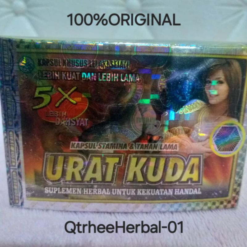 Kapsul URAT KUDA 5X Original