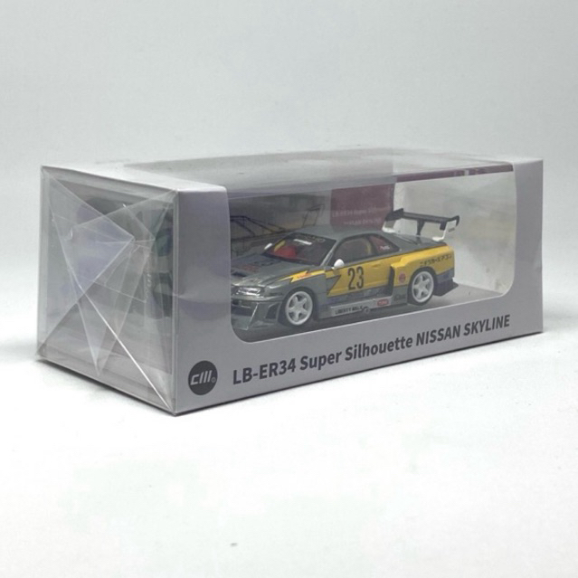 CM Model LBWK Nissan Skyline GT-R R34 Petir Chase