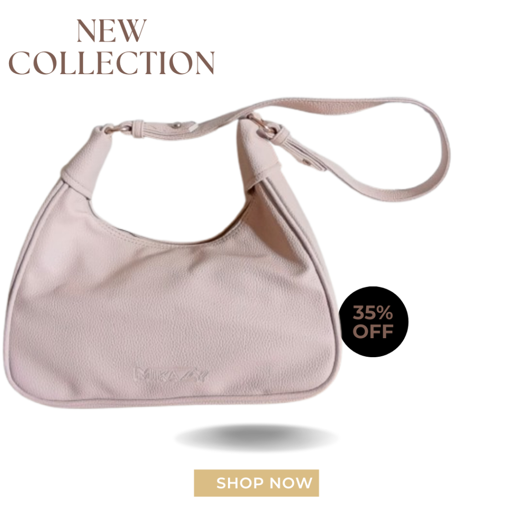 Tas bahu wanita terbaru warna pink Tas selempang kekinian