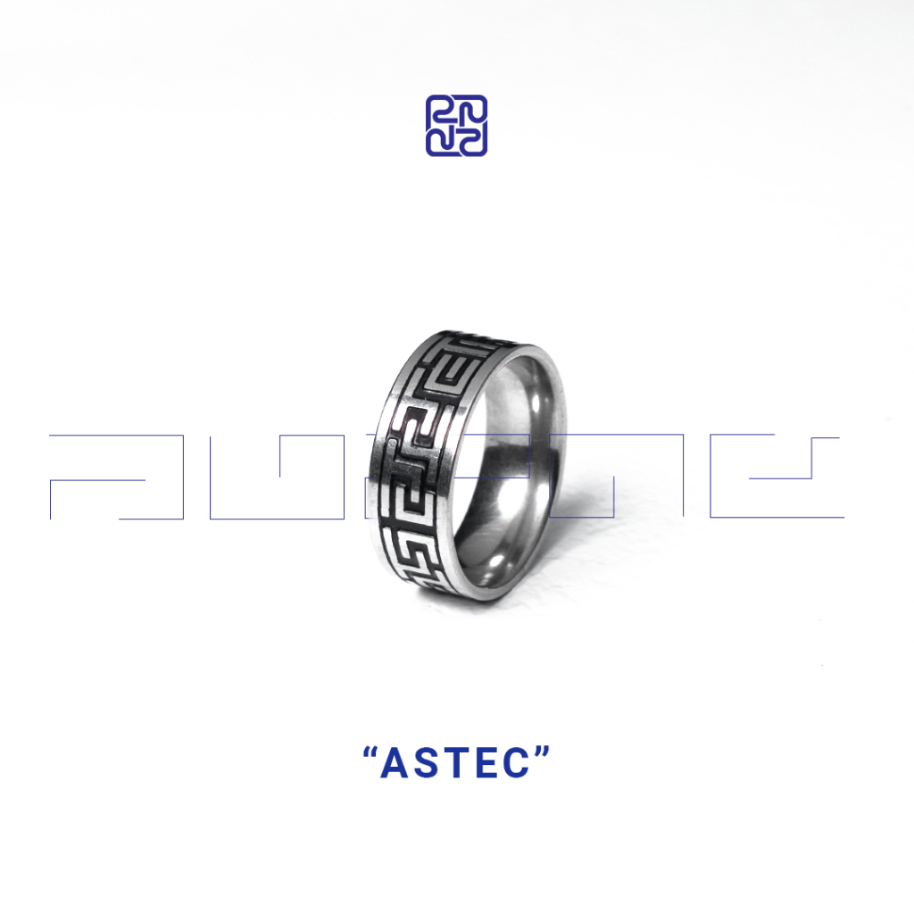 Racabel Astec Ring - Cincin Pria Wanita Titanium Anti Karat