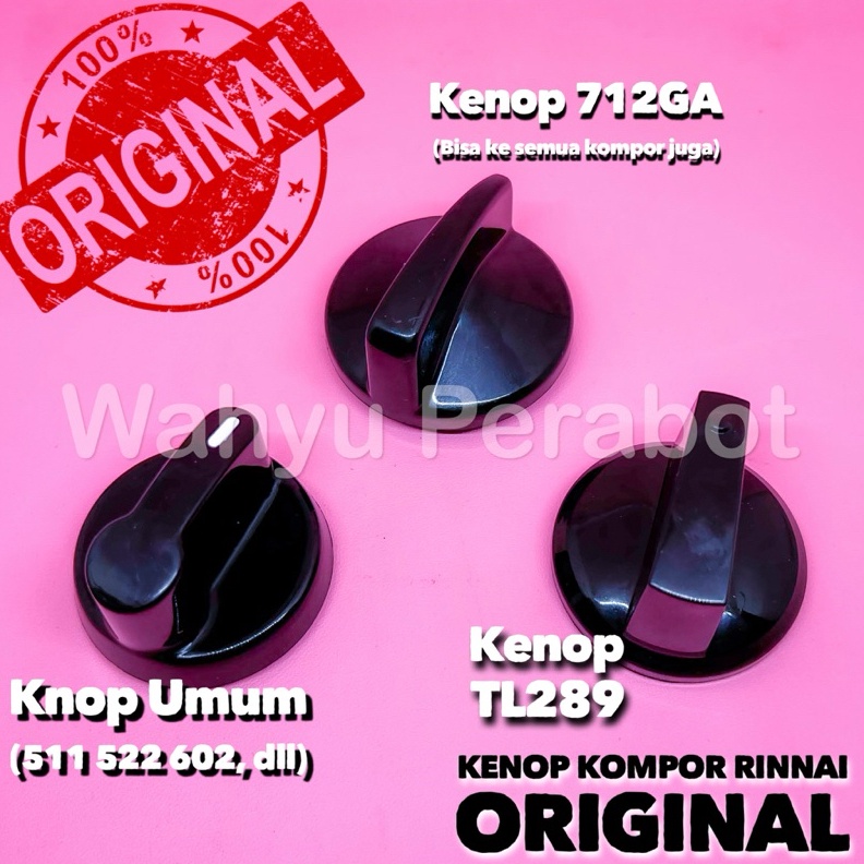 KNOP KOMPOR GAS RINNAI TURBO BGX 712  PUTARAN KOMPOR GAS RINNAI TURBO TIPE RI 712BGX RI 712T RI 2RSP