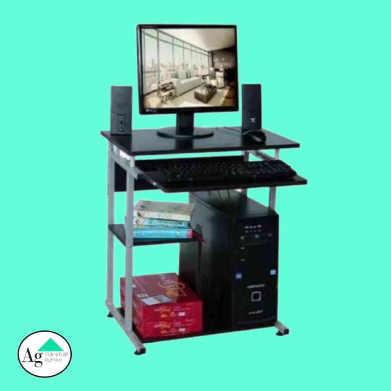 Meja Komputer Besi Murah dan Minimalis