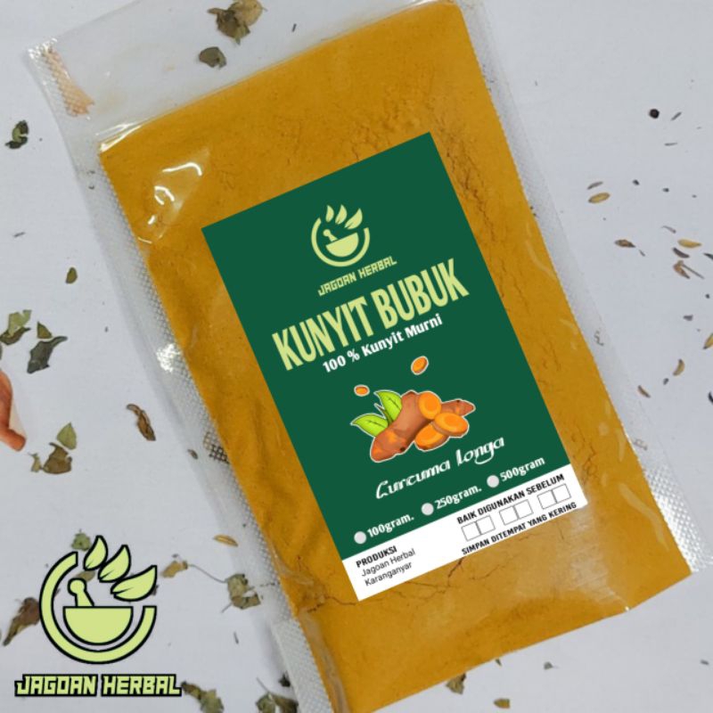 

Kunyit Bubuk Murni 100 Gram Premium - Kunir Bubuk - Jamu asam lambung - Herbal - Obat Asam Lambung