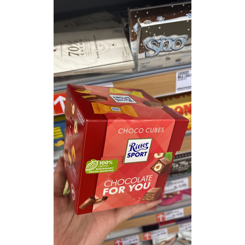 

ritter sport cube choco for you