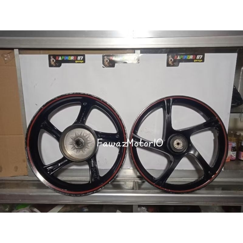 VELG PELEK YAMAHA XRIDE NEW MIO Z SOUL GT FINO 125 TAPAK LEBAR CC 125 COPOTAN ORIGINAL