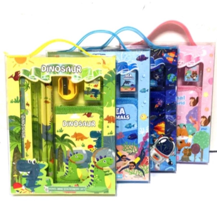 

Garansi Hemat Atk Set Study Set karakter Dino Astronot 86