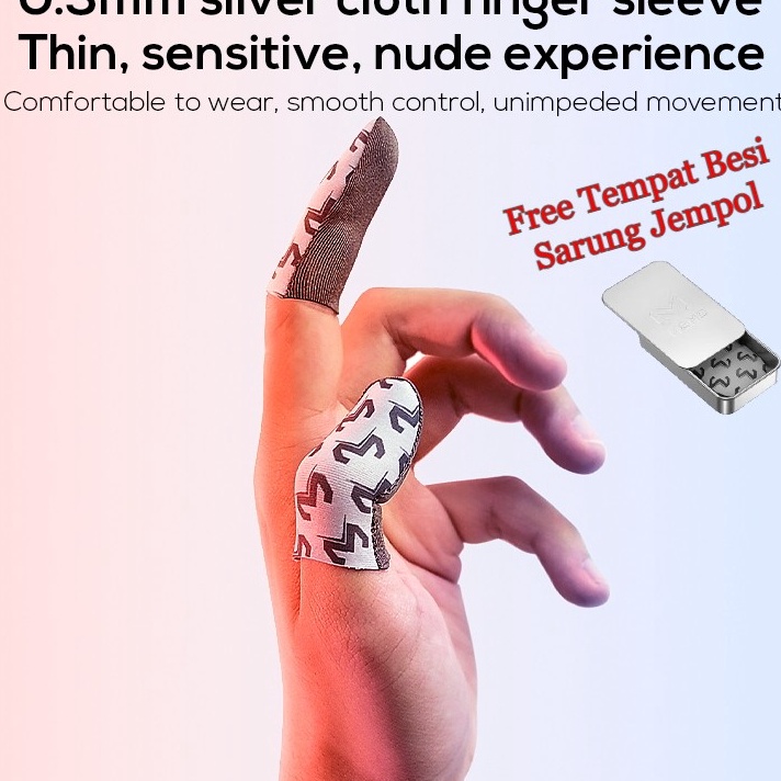 Memo FS4 Finger Sleeve Sarung Jempol Gaming Elastis
