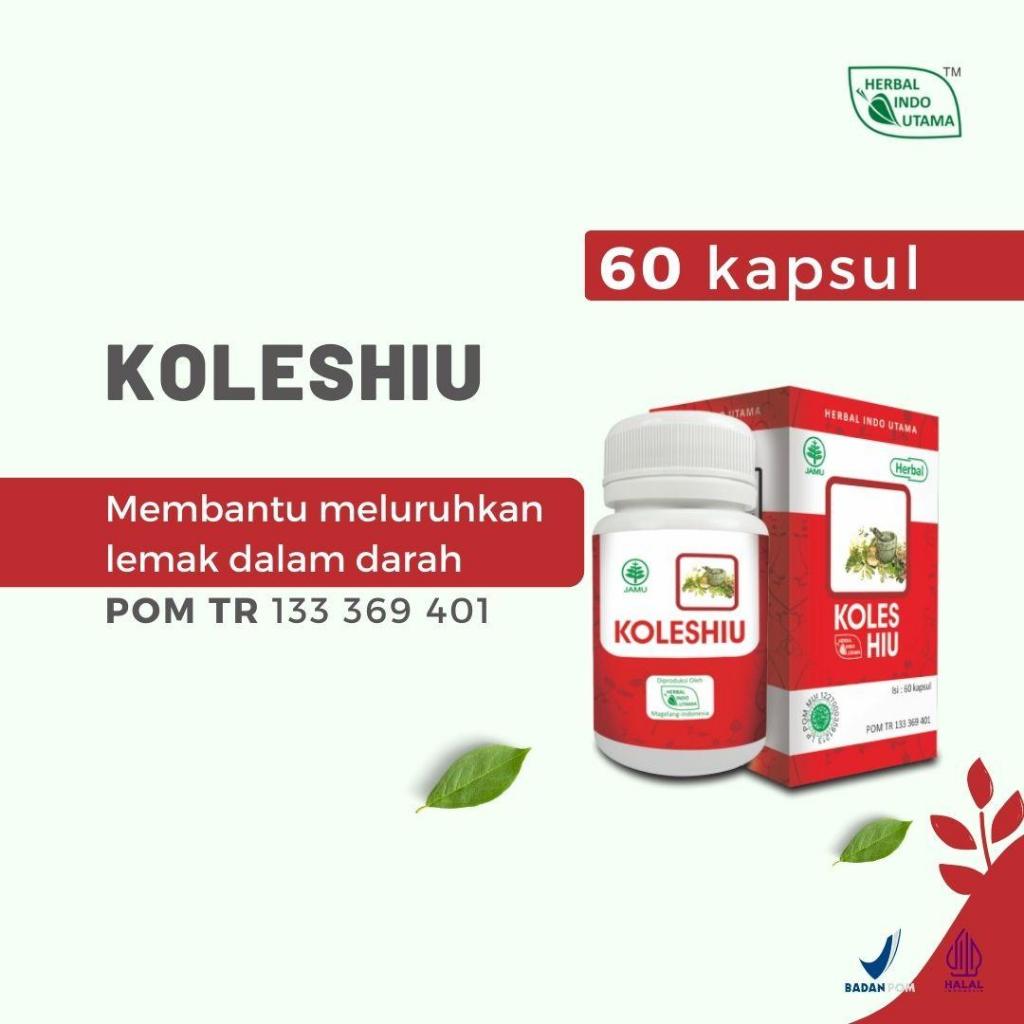 

KOLESHIU Herbal Anti Kolesterol 60 Kaps