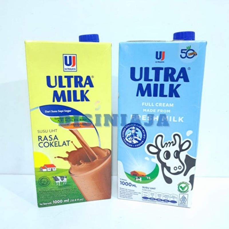 

Susu Cair UHT Ultra Milk 1000ml