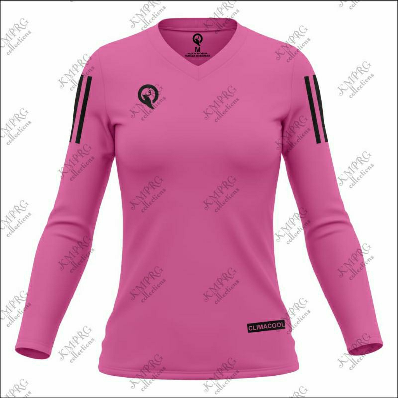 BAJU SENAM WANITA LENGAN PANJANG /ATASAN BAJU OLAHRAGA FITNES GYM VOLI AEROBIC