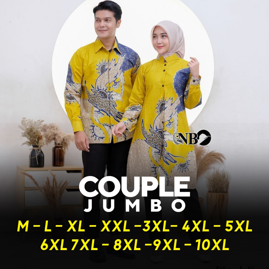 BATIK COUPLE - COUPLE BATIK JUMBO - TUNIK COUPLE JUMBO - BATIK JUMBO - BATIK COUPLE JUMBO - BATIK CO