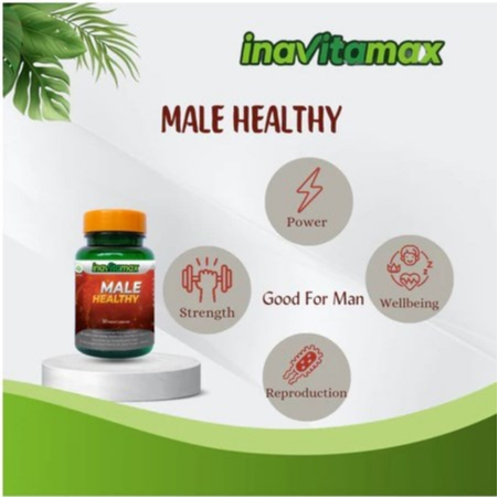 INAVITAMAX MALE HEALTHY MENUNJANG STAMINA PRIA DENGAN KOMPOSISI LENGKAP, untuk meningkatkan hormon p