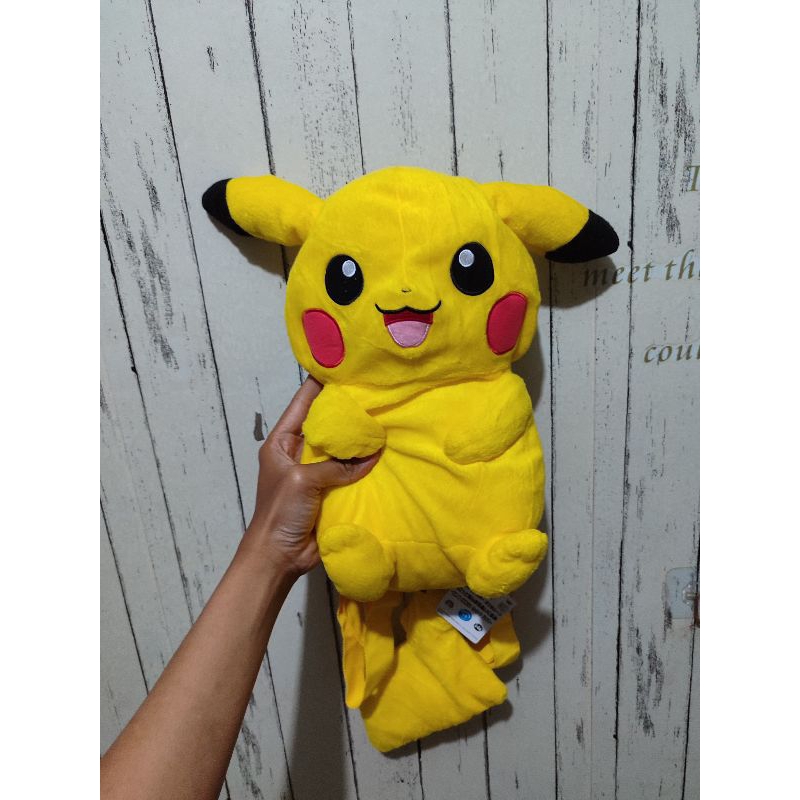 boneka pikachu ransel original pokemon pikachu