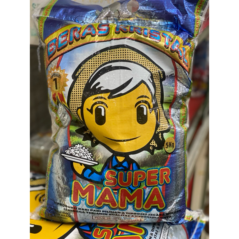 

Beras Super Mama 5KG Murah&Enak