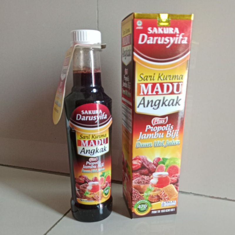 

SAKURA DARUSYIFA - SARI KURMA MADU ANGKAK PROPOLIS JAMBU BIJI - ORIGINAL