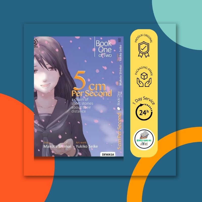 Komik 5 Cm Per Second 01 (Makoto Shinkai)