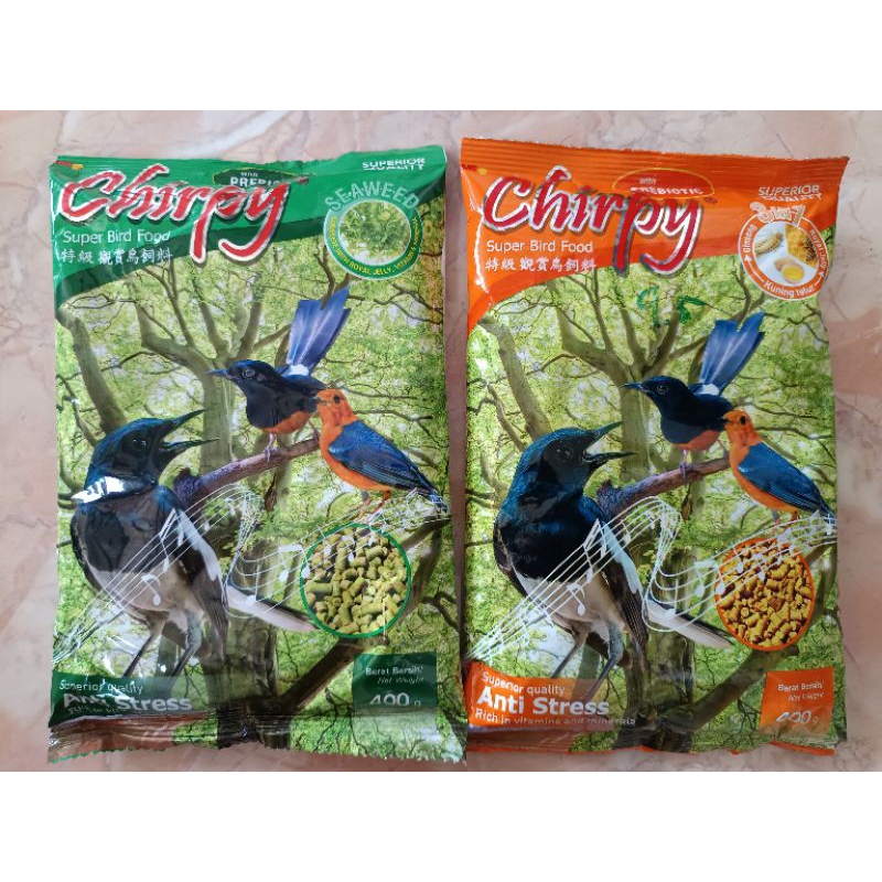 Chirpy Voer Burung