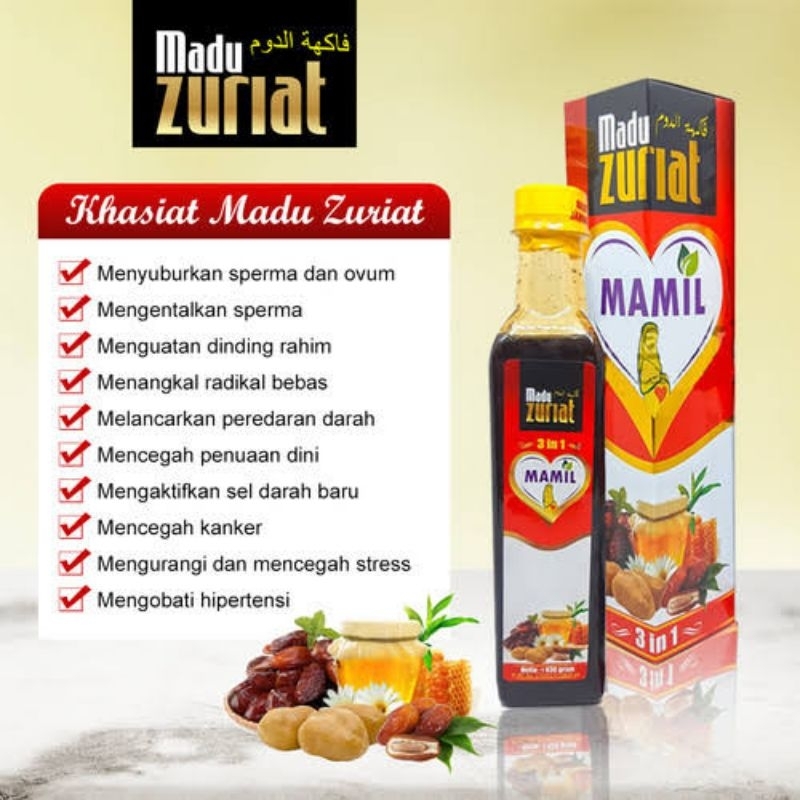 

Madu Zuriat 3in1 Mamil