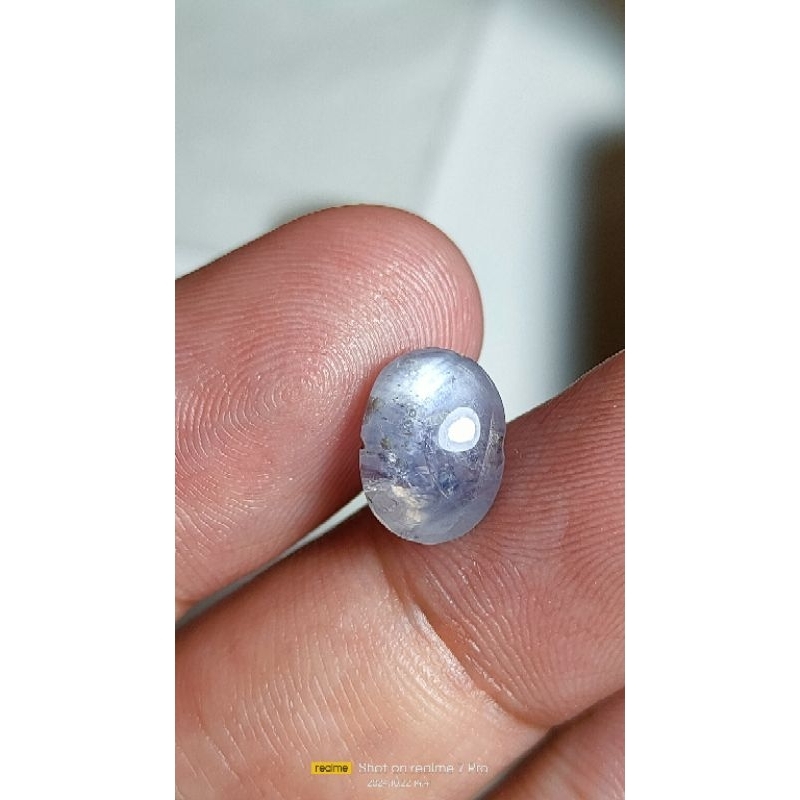 Natural light blue star sapphire srilangka 5.15cts