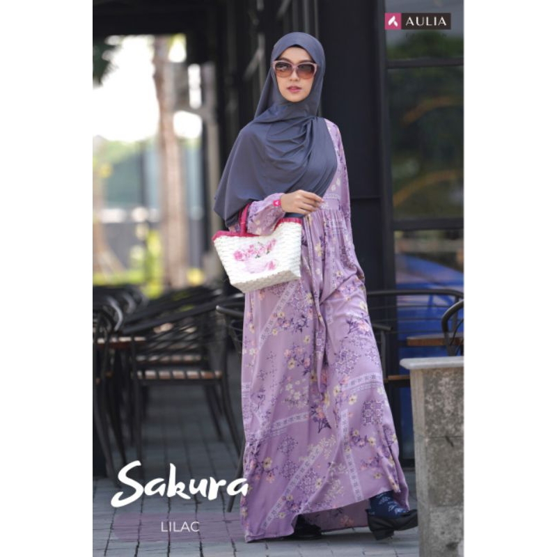 NEW COLLECTION GAMIS RAYON MOTIF / HOME DRESS BY AULIA // GAMIS AULIA SAKURA