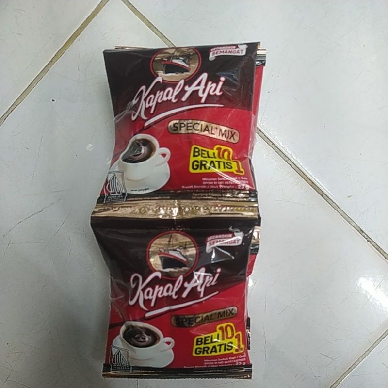 

Kapal Api Special Mix beli 10pcs free 1pcs