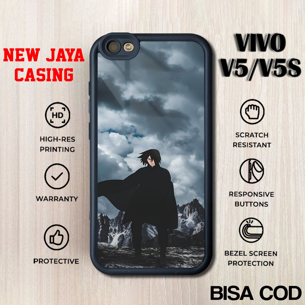 Casing Vivo V5 V5s Terbaru Hardcase Softcase Glossy Terlaris Sasuke Case Vivo V5 V5s Termurah