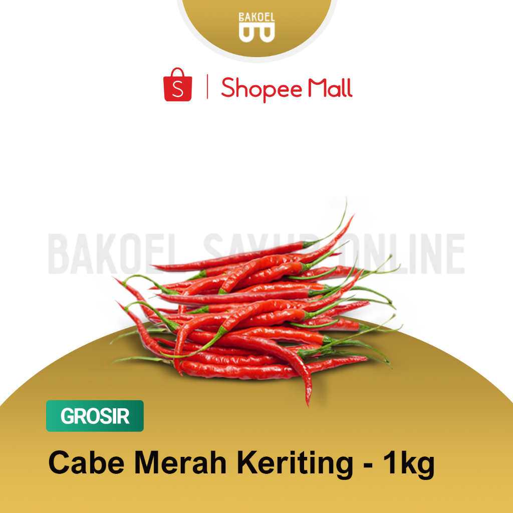 

Cabe Merah Keriting - Grosir 1 Kg