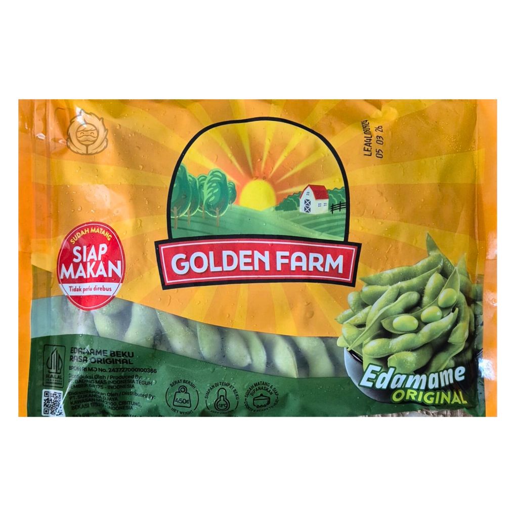 

RB Golden farm edamame 450gr original dan salted