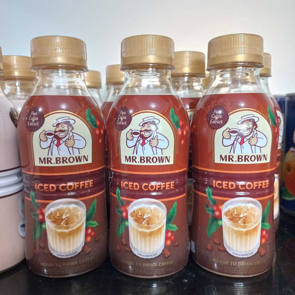 

Mr Brown Ice Coffee drink 330ml Minuman Kopi