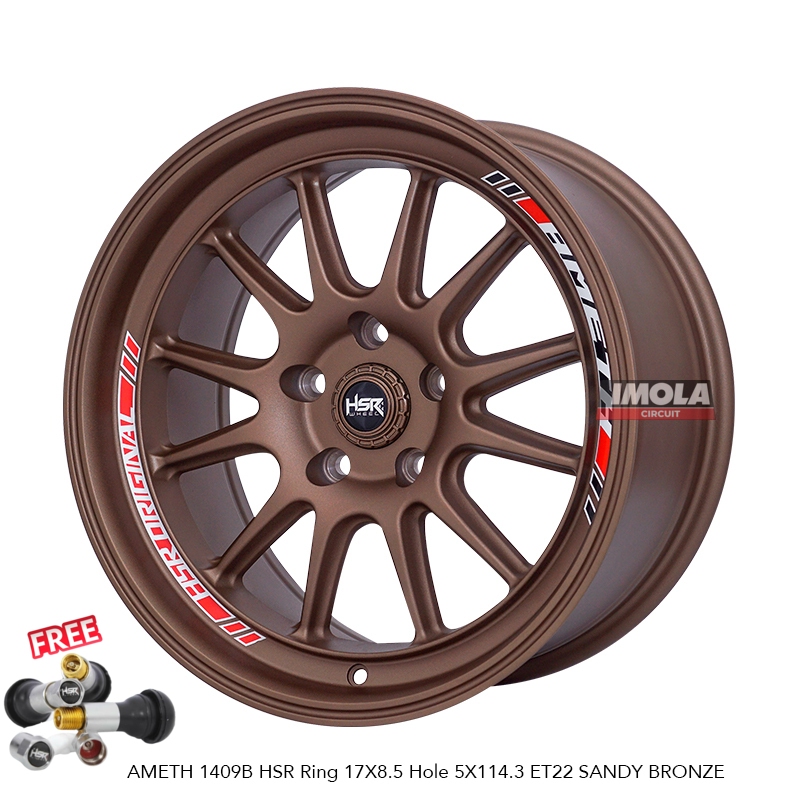 Velg Racing Celong Ring 17 Model Venom Lebar 8,5 HRV Xpander Innova Rush Terios