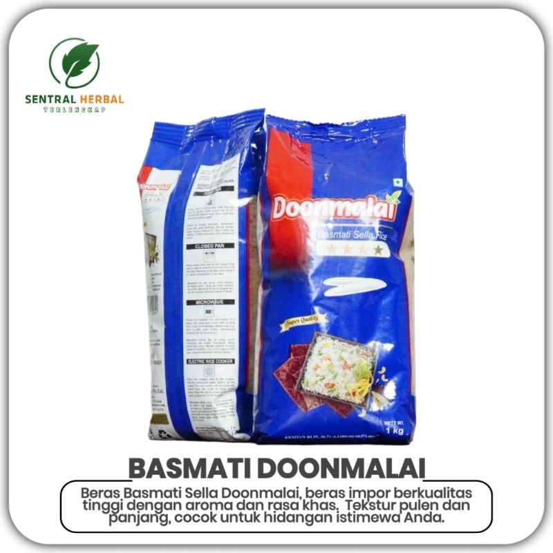 

Beras Basmati Sella Rice Doonmalai 1 Kg