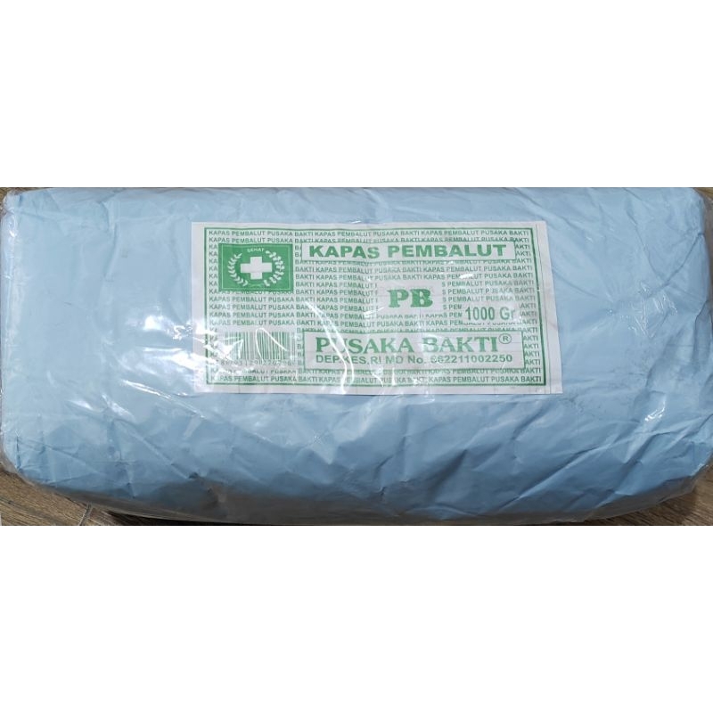 Kapas Gulung 1000 Gram / Kapas 1 KG / Kapas Medis 1 KG