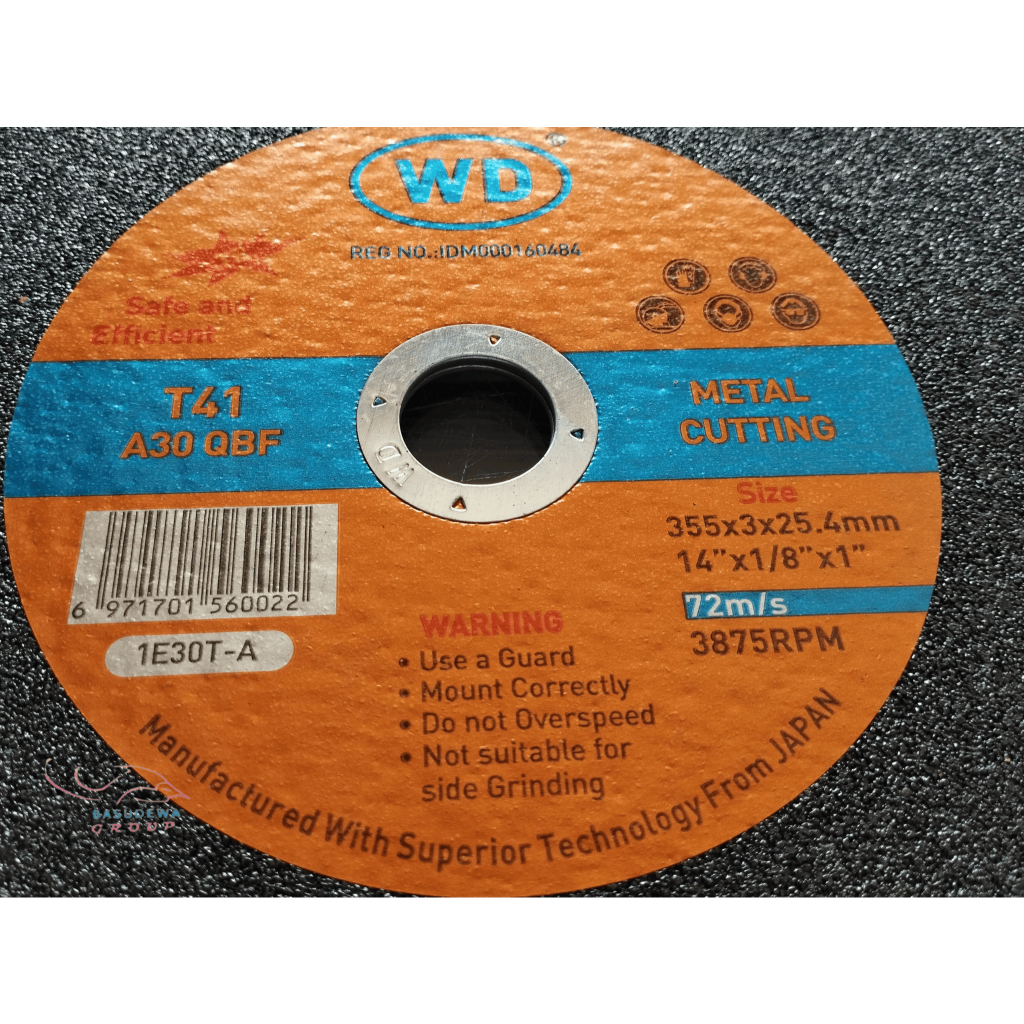 BATU GERINDA POTONG 14" WD / MATA GERINDA POTONG WD 14 INCH