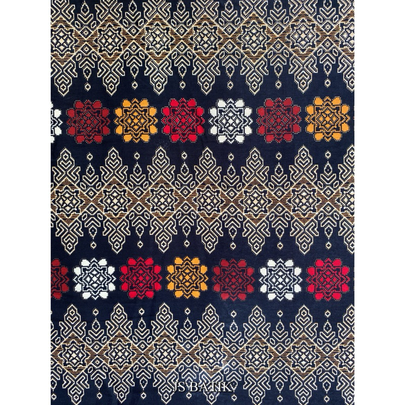 JSbatik Kain batik Meteran Songket Semi Sutra Prada