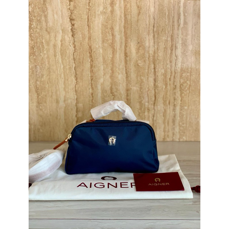 tas aigner beutel nylon crossbody bag