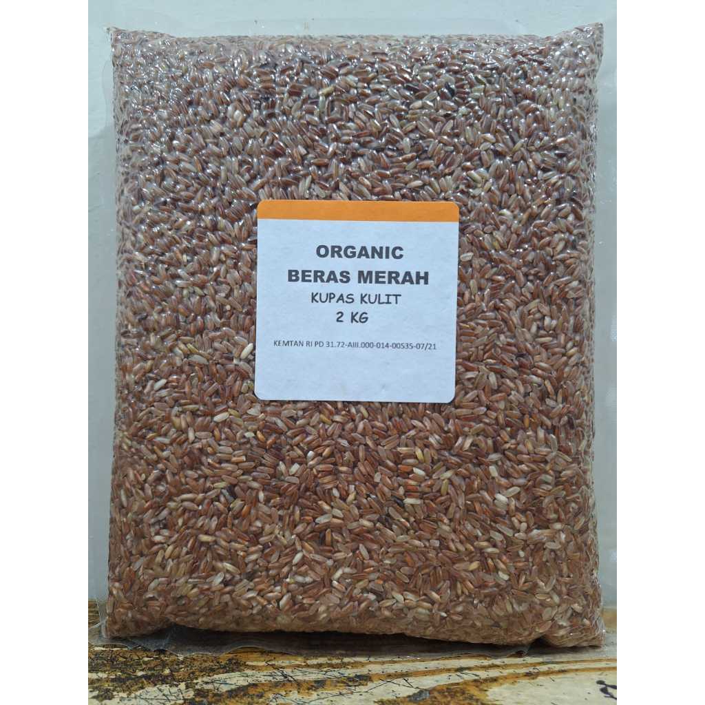 

Club Sehat - Beras Merah Organik Kupas Kulit 2kg