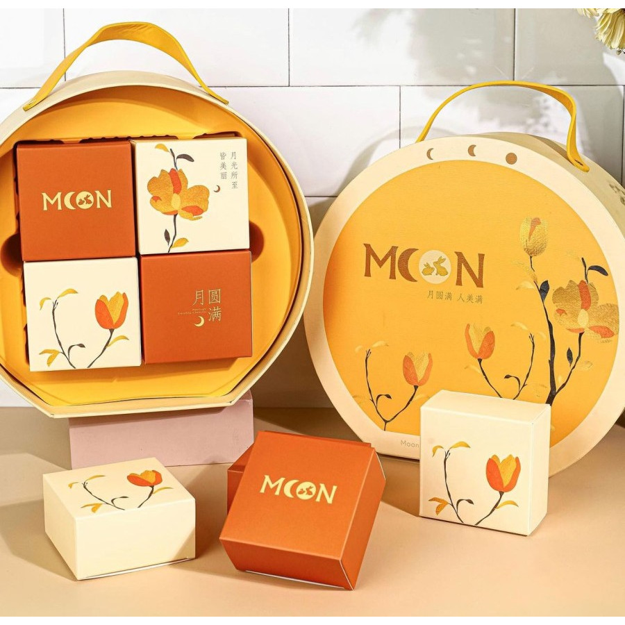 

Box Packaging Kue Bulan Hard Box Kotak Mooncake Ukuran 100gr