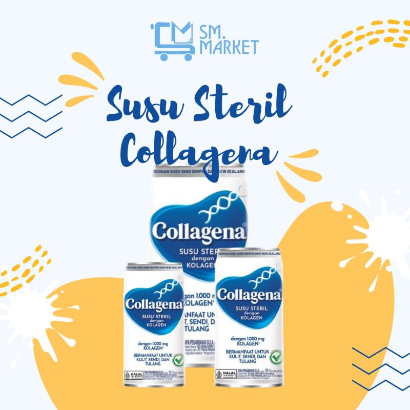 Susu Steril Collagena | Susu Steril | Collagena | Susu steril Collagena 189ml