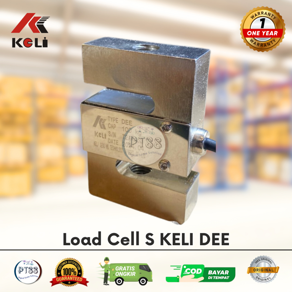 Load Cell S KELI DEE 50kg  - 500kg/ Type S Load Cell /Load Cell Tarik