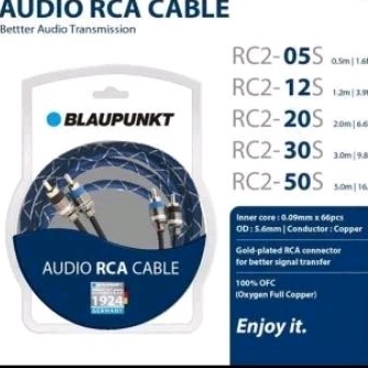 Blaupunkt Kabel RCA RC 2 - Blaupunkt Stereo Audio Mobil RC 2 - Blaupunkt RC 2 Channel
