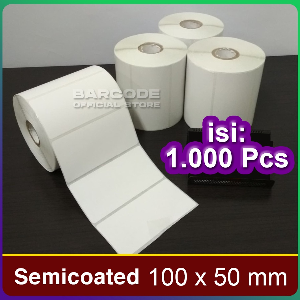 

KODE M64X Label Barde 1 x 5 mm 1x5 1 Line 1x5mm Kertas Sticker Label Semiated