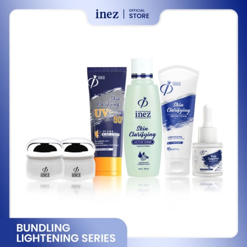 INEZ PAKET LIGHTENING ISI 6/INEZ PAKET LENGKAP GLOWING