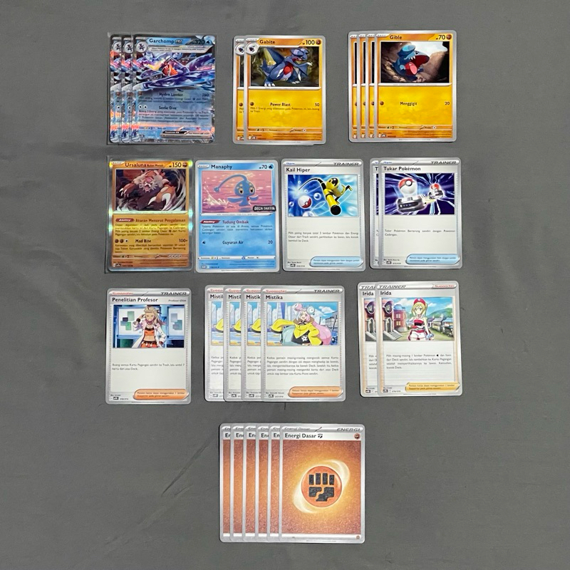 Core Deck Garchomp EX - Pokemon TCG Indonesia