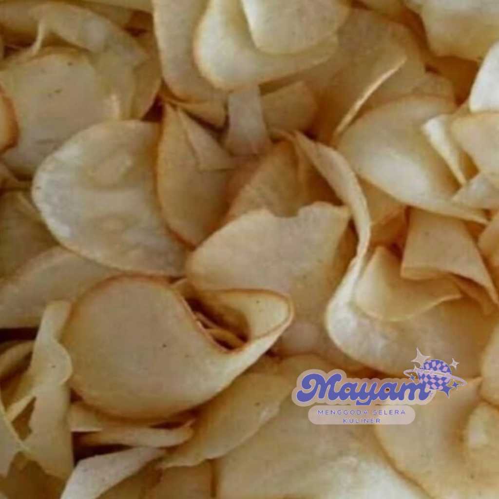 

keripik singkong asin dan gurih isi 1kg TERMURAH